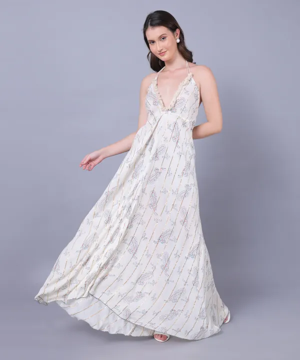 White_&_Blue_Ethnic_Grace_Maxi_Dress_For_Women