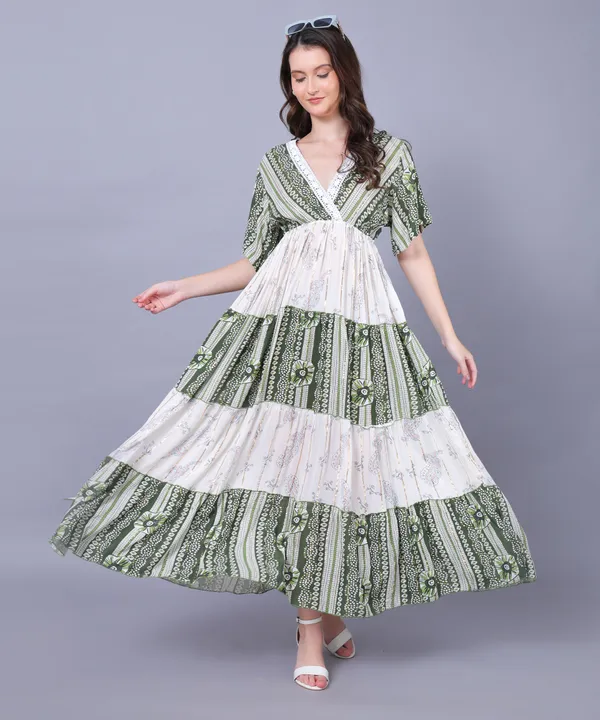 green maxi dress online india Green Floral Smocked Sweetheart Neck Short Puff Sleeve Midi Dress –  PinkBlush