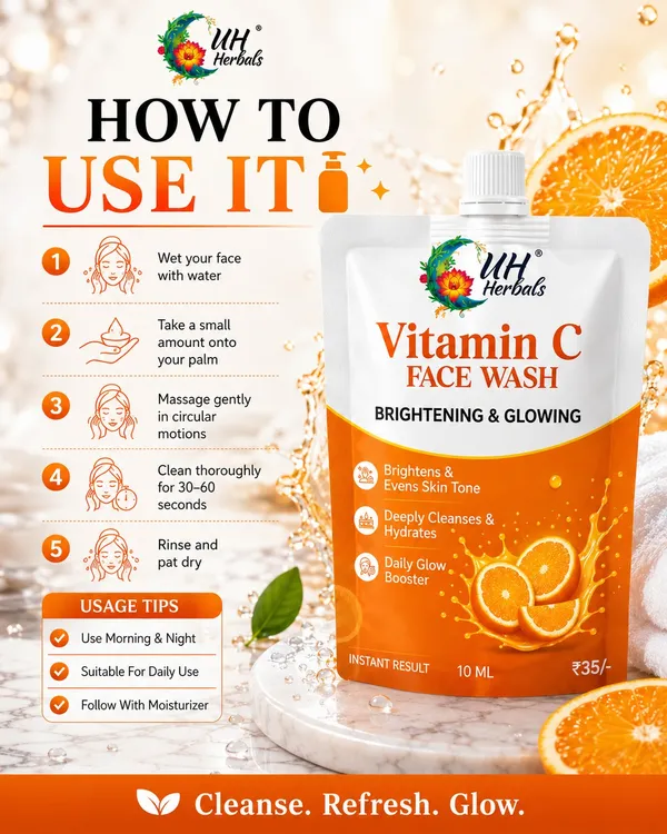 Vitamin_C_Face_Wash_Sachet_Pack_Of_8__|_Brightening_Care_|_Pocket_Friendly_|_Daily_Use
