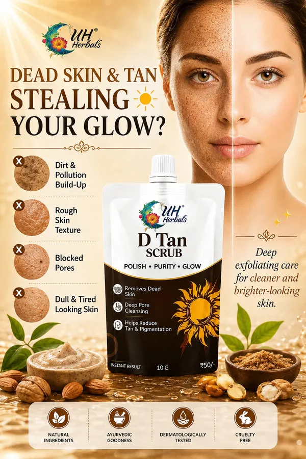 Detan_Scrub_Sachet_Pack_Of_6_|_Gentle_Exfoliation_|_Removes_Tan_|_Fresh_Skin