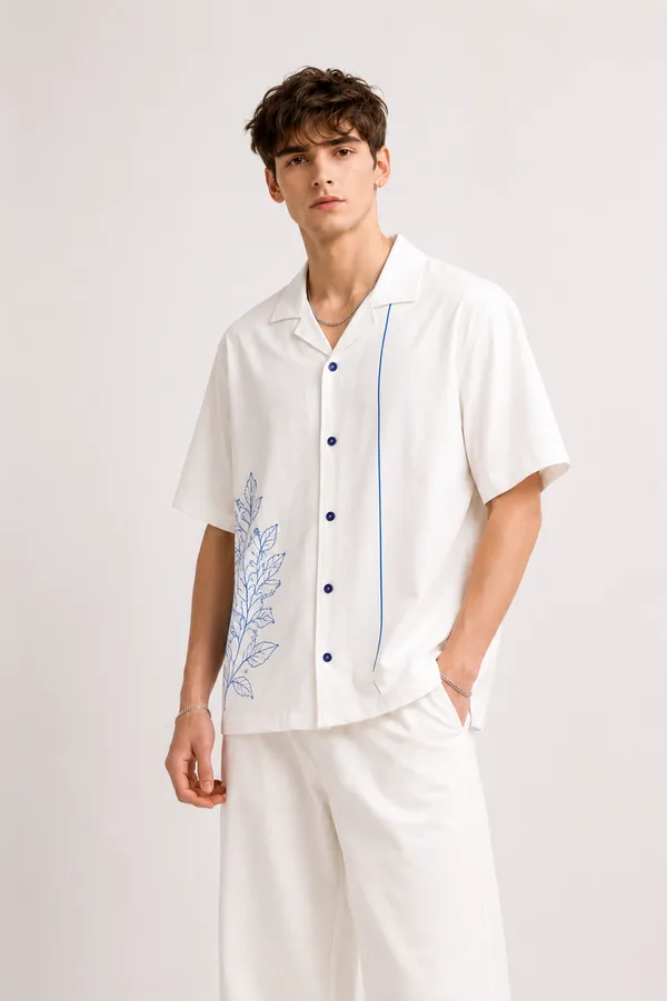 Blue_Botanical_Embroidered_Camp_Collar_Shirt_â€“_Off_White