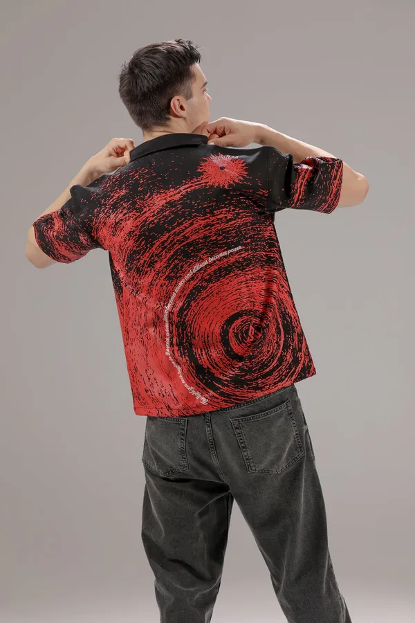 Black_&_Red_Cotton_Regular_Fit_Abstract_Printed_Shirt_For_Men