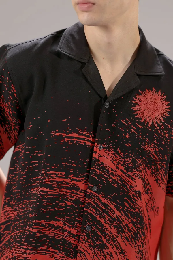 Black_&_Red_Cotton_Regular_Fit_Abstract_Printed_Shirt_For_Men