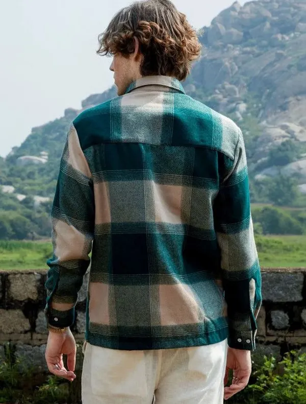 HASAL_Emerald_Check_Premium_Casual_Shirt
