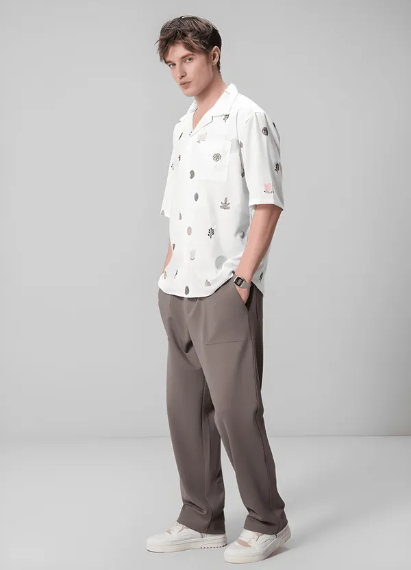Men's_White_Floral_&_Abstract_Print_Cuban_Collar_Half_Sleeve_Shirt