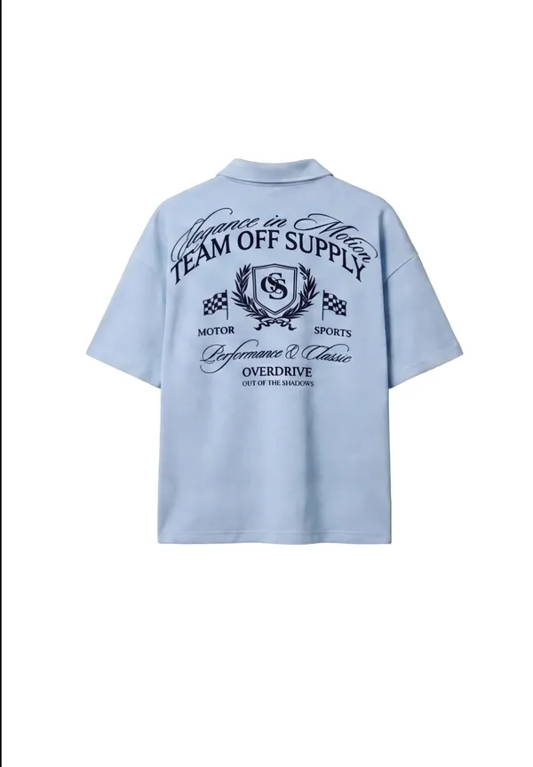 Sky_Blue_Cotton_Drop_Shoulder_Oversized_Typography_T-Shirt_For_Men