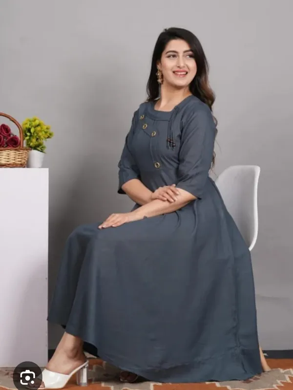 Gray_Cotton_Anarkali_Kurti_For_Women