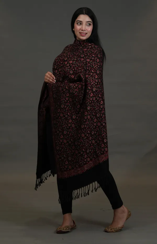 Shifneen_Acrylic_Woven_Women_Shawl_Black