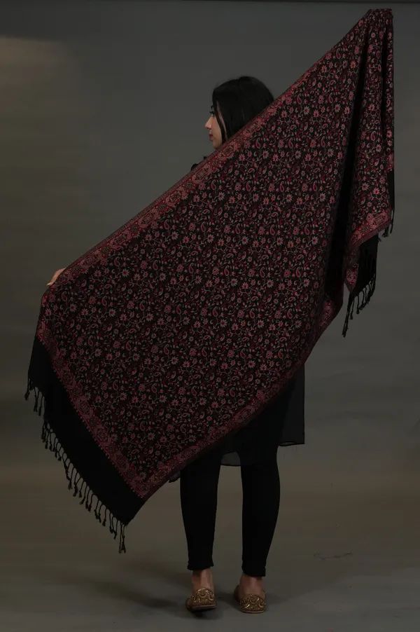 Shifneen_Acrylic_Woven_Women_Shawl_Black