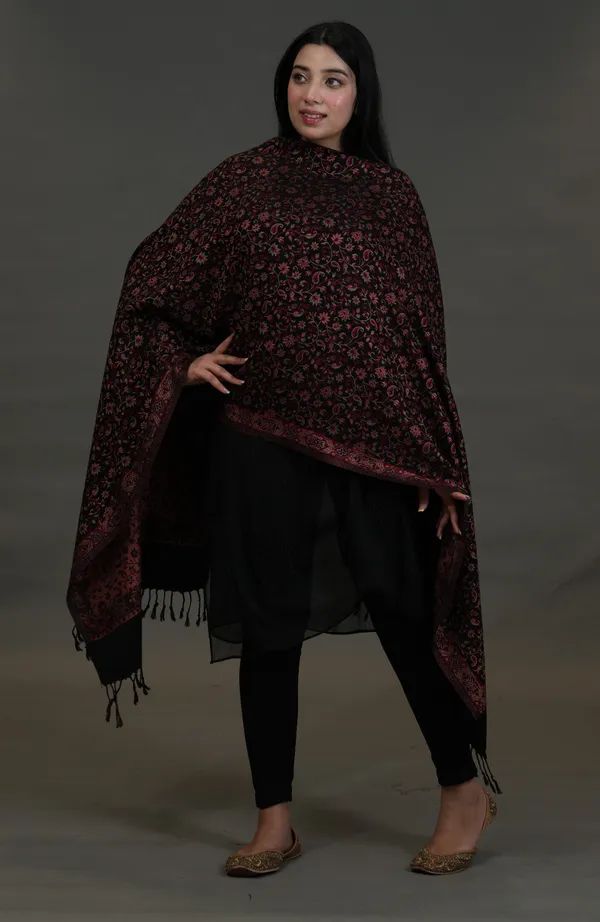 Shifneen_Acrylic_Woven_Women_Shawl_Black