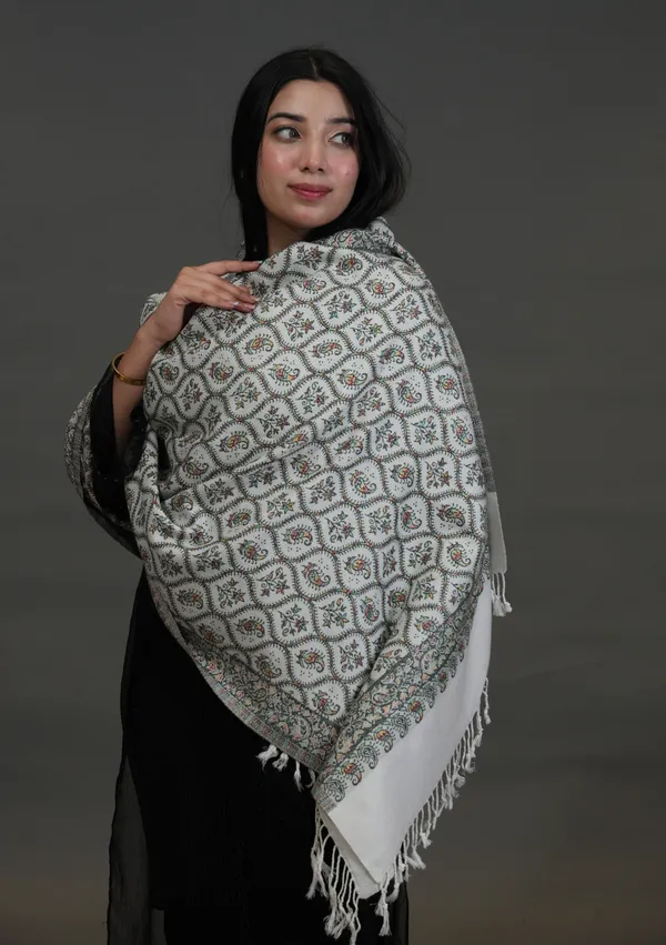 Shifneen_Acrylic_Woven_Women_Shawl_White