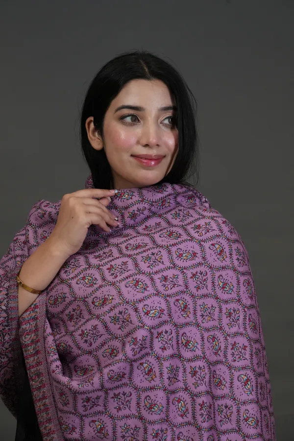 Shifneen_Acrylic_Woven_Women_Shawl_Purple