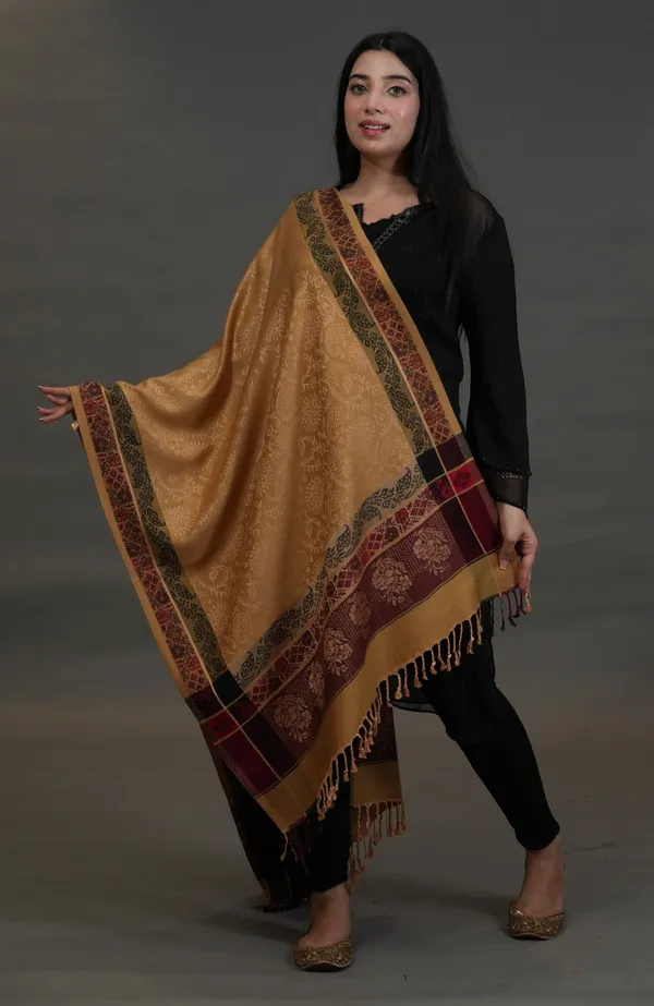 Shifneen_Acrylic_Solid_Women_Shawl_Beige