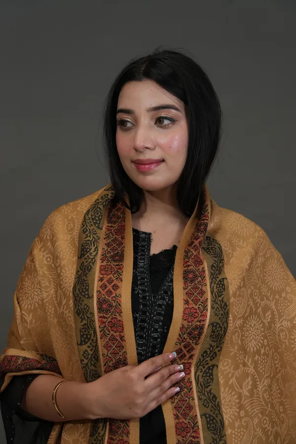Shifneen_Acrylic_Solid_Women_Shawl_Beige