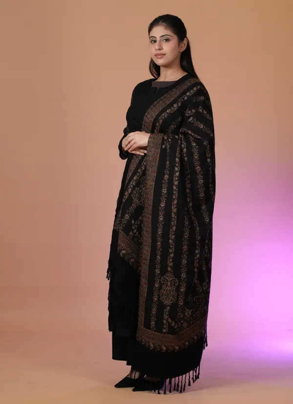 Shifneen_Acrylic_Woven_Women_Shawl_Black