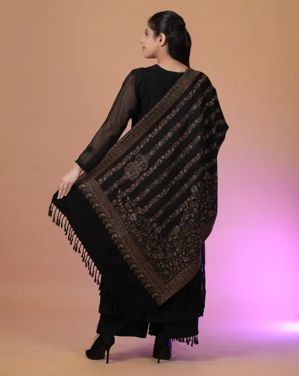 Shifneen_Acrylic_Woven_Women_Shawl_Black