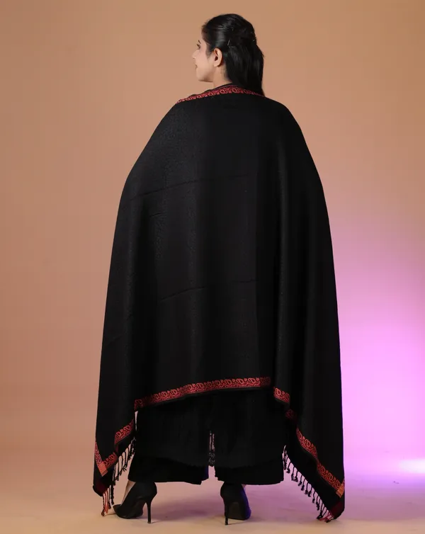 Shifneen_Acrylic_Self_Design_Women_Shawl_Black