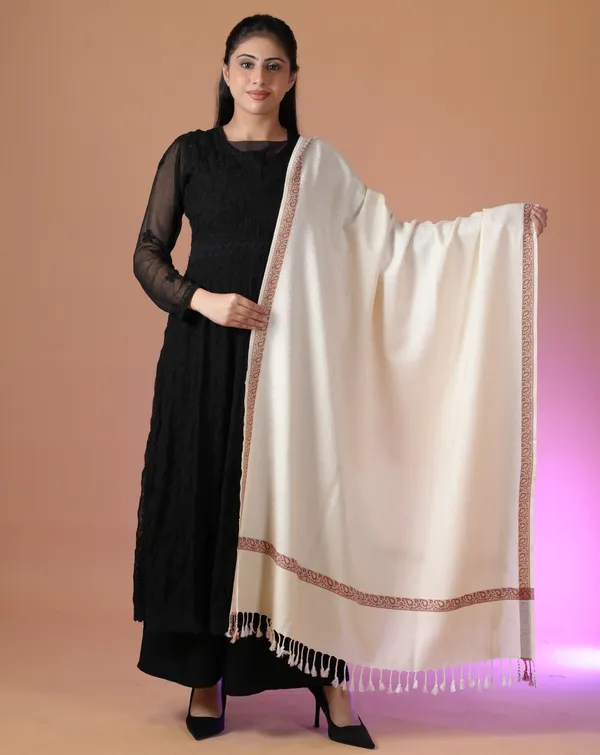 Shifneen_Acrylic_Self_Design_Women_Shawl_White