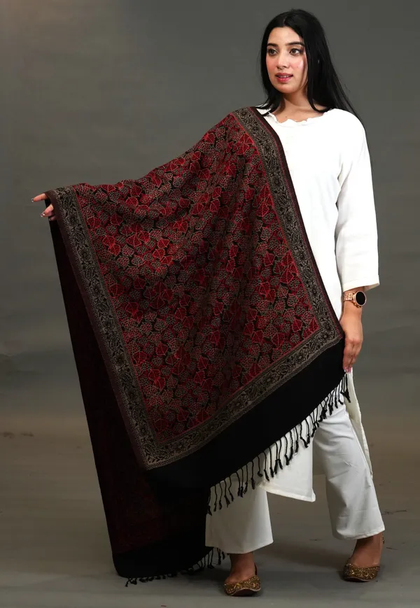 Shifneen_Acrylic_Woven_Women_Shawl_Black