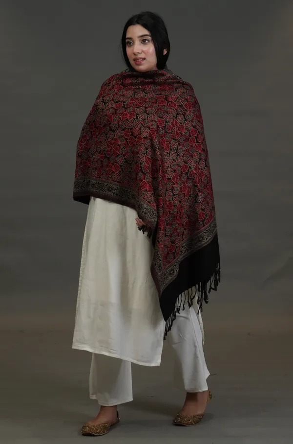 Shifneen_Acrylic_Woven_Women_Shawl_Black
