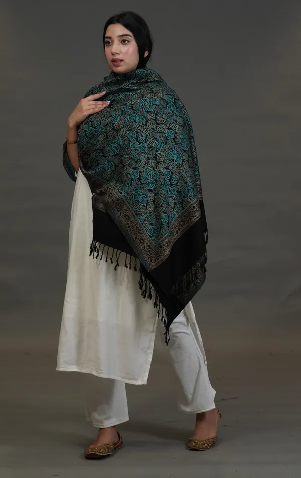 Shifneen_Acrylic_Woven_Women_Shawl_Black