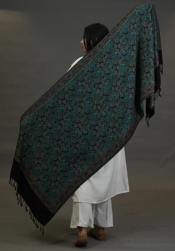 Shifneen_Acrylic_Woven_Women_Shawl_Black