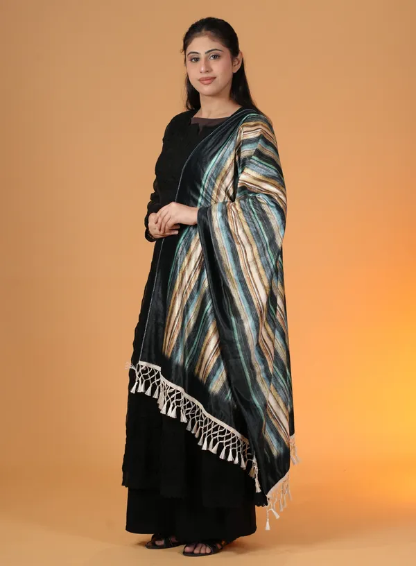 Shifneen_Velvet_Printed_Women_Shawl_Blue