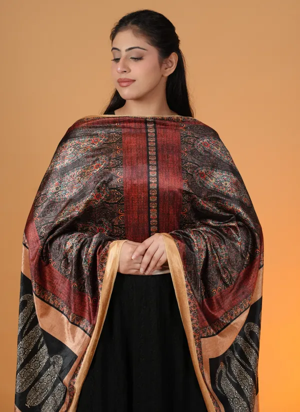 Shifneen_Velvet_Printed_Women_Shawl_Multicolor