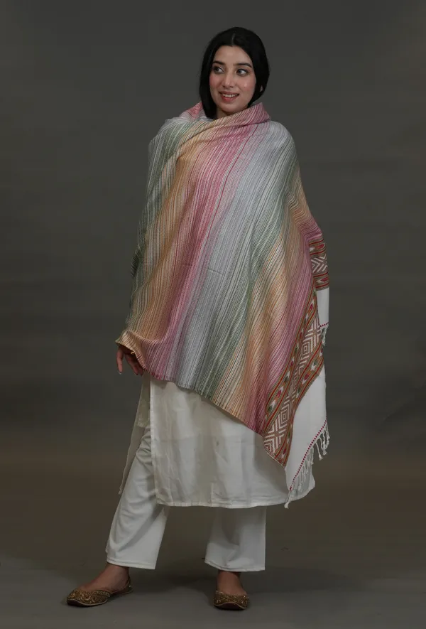 Shifneen_Acrylic_Striped_Women_Shawl_Multicolor