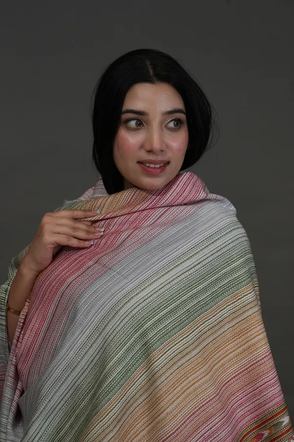 Shifneen_Acrylic_Striped_Women_Shawl_Multicolor
