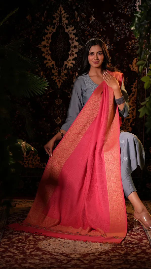 Shifneen_Acrylic_Self_Design_Women_Shawl_Multicolor