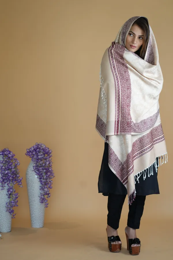 Shifneen_Acrylic_Printed_Women_Shawl_Beige