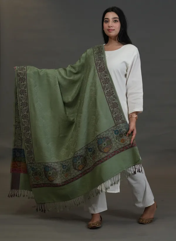 Shifneen_Acrylic_Printed_Women_Shawl_Light_Green