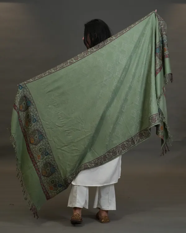 Shifneen_Acrylic_Printed_Women_Shawl_Light_Green