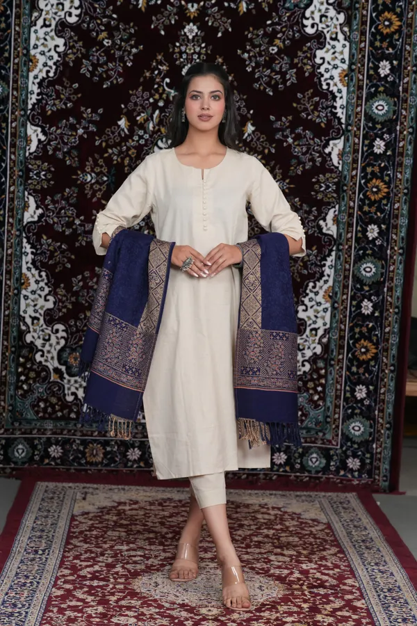 Shifneen_Acrylic_Printed_Women_Shawl_Blue