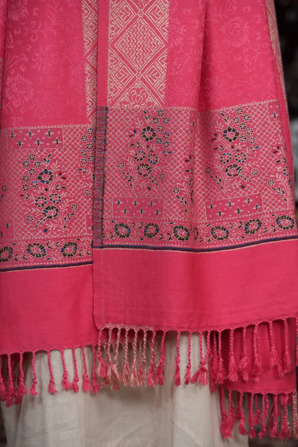 Shifneen_Acrylic_Printed_Women_Shawl_Pink