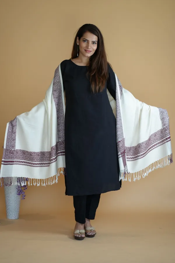 Shifneen_Acrylic_Printed_Women_Shawl_White