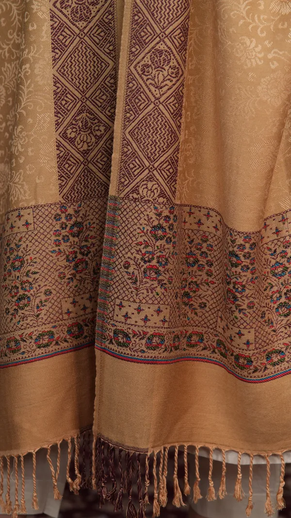 Shifneen_Acrylic_Printed_Women_Shawl_Brown