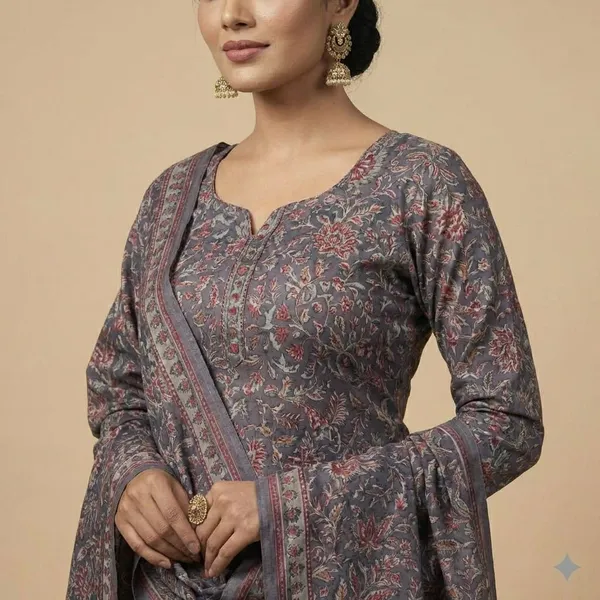 Mauve_Purple_Cotton_With_Ethnic_Floral_Print_Ethnic_Suit_Set_For_Women