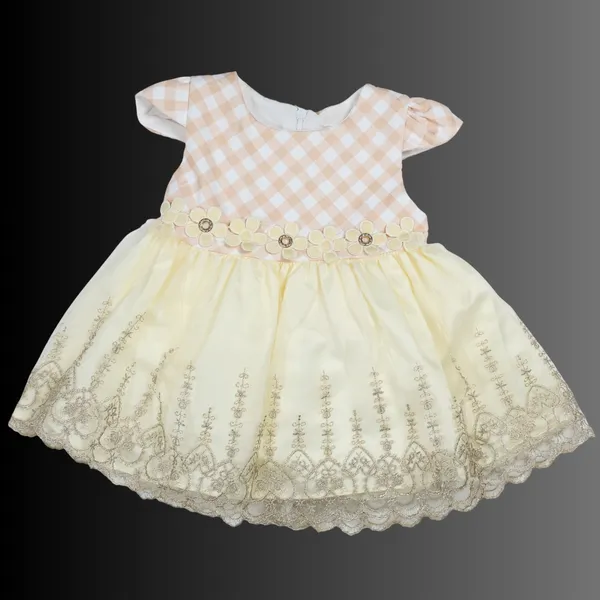 Yellow_Dress_with_Pants_Set