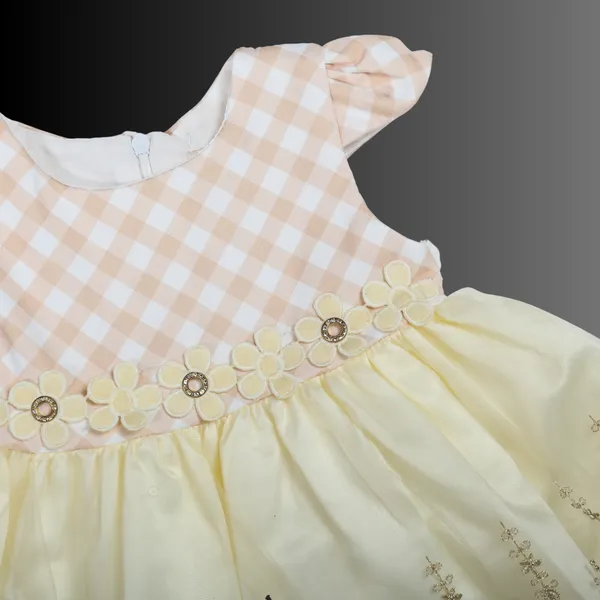 Yellow_Dress_with_Pants_Set