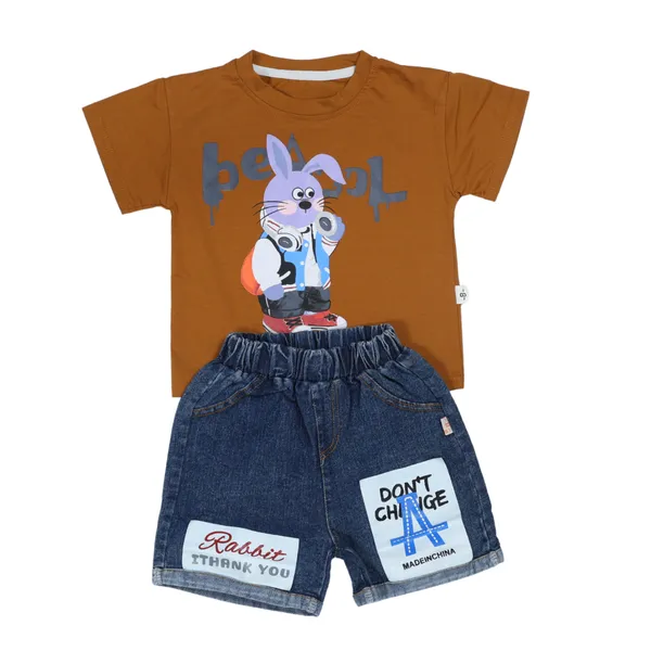 Cartoon_Character_T_shirt_and_Shorts_Set
