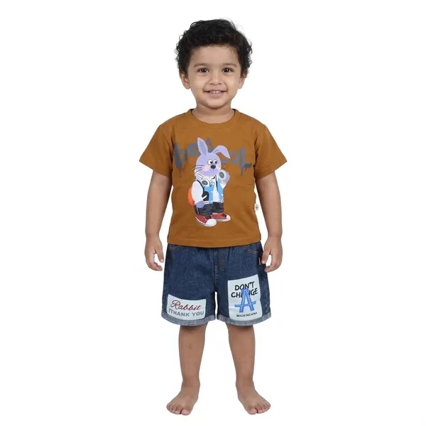 Cartoon_Character_T_shirt_and_Shorts_Set