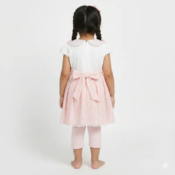 Pink_Frock_with_Leggings_set