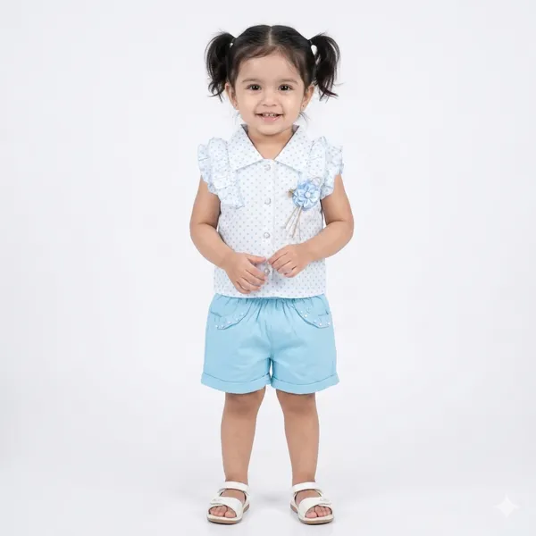 Cute_T_shirt_and_Shorts_Set