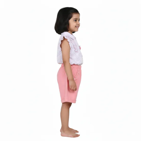 Pink_Shorts_&_Top_Shirt_for_Girl_1-6_Year