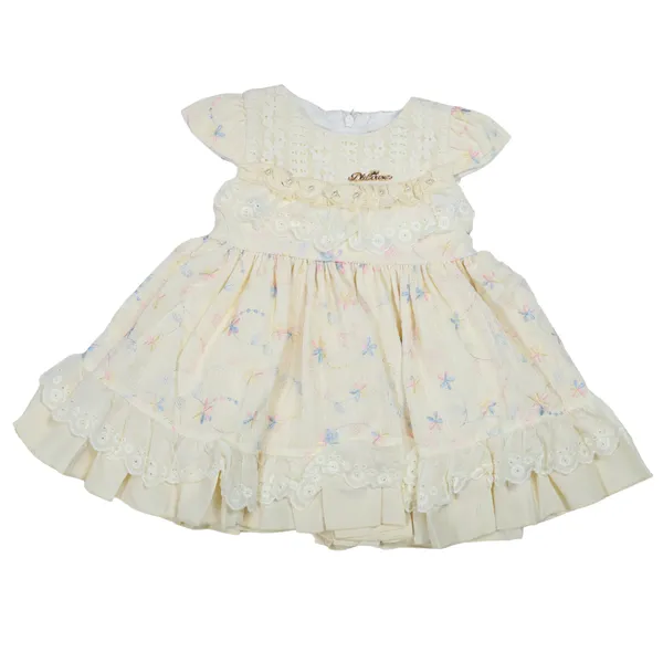 Yellow_Printed_Dress_with_pants_set