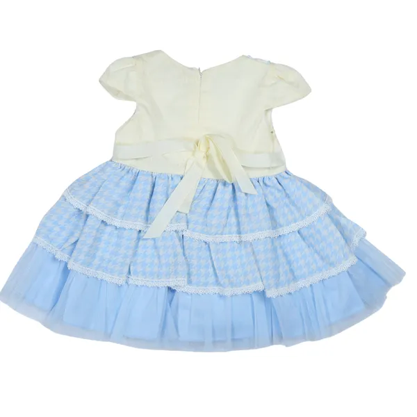 White_Blue_Dress_with_Pants_Set