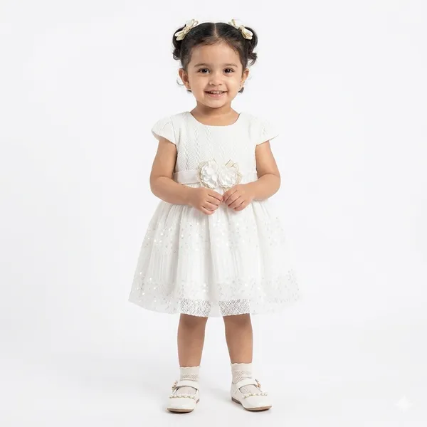 White_Glitter_Dress