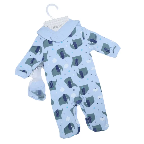 Blue-Printed_Sleepsuit_Set
